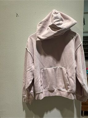 lululemon athletica Light Pink Hooded Pullover Sweatshirt
